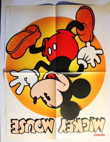 Mickey mouse bravo poster - mickey,