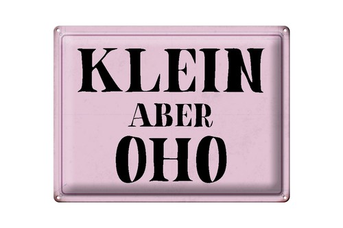 Blechschild spruch 40x30 - blechschild,