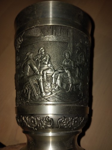 Weinbecher aus zinn - weinbecher,