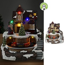 Led winterlandschaft drehender - led,