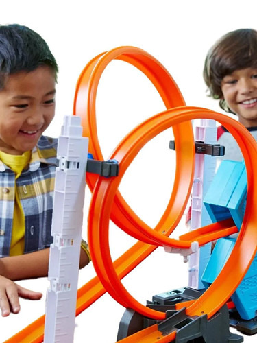 Hot wheels autorennbahn doppel - wheels,