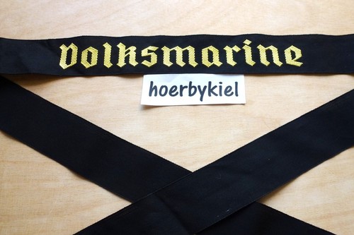 Deutsche marine mützenband - -,