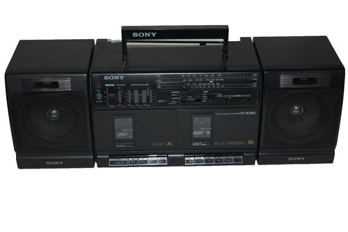 Sony radio cassette - sony, recorder