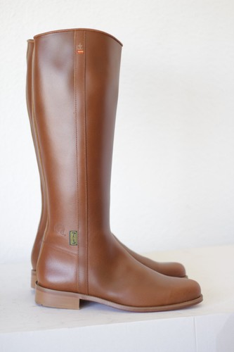 Lederreitstiefel mit