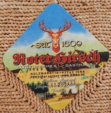 Rarität bierdeckel jena - bierdeckel,