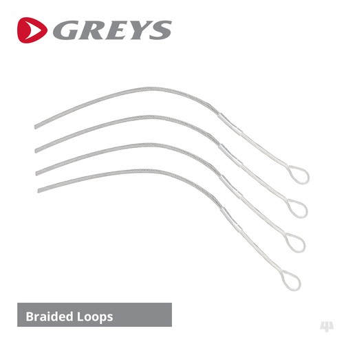 Greys braided loops lachs - -,