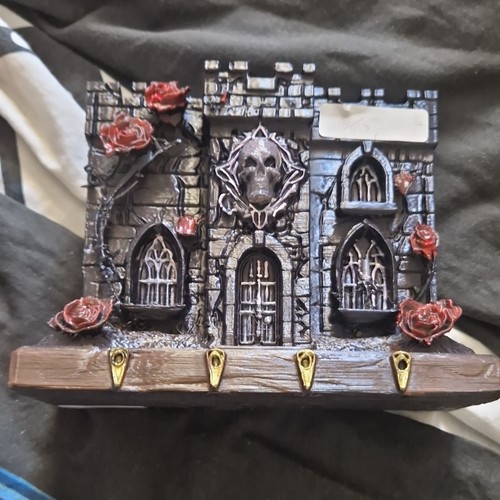 Gothic schloss dekofigur mit - schloss,