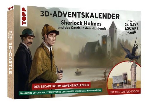 Adventskalender sherlock - 3d-adventskalender,