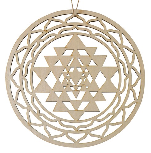 Mobile ornament shri yantra - mobile/ornament, "shri