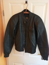 Motorradjacke leder schwarz - motorradjacke,