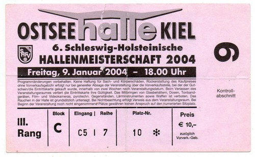 Ticket kiel 01 2004 - ticket,