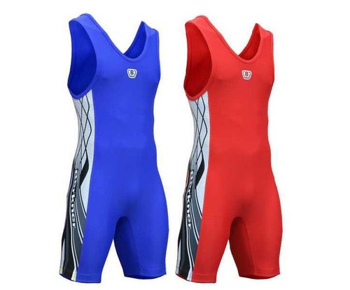 Men wrestling singlet - men's,