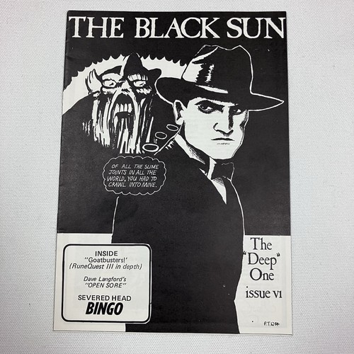 The black sun fanzine ausgabe - the,