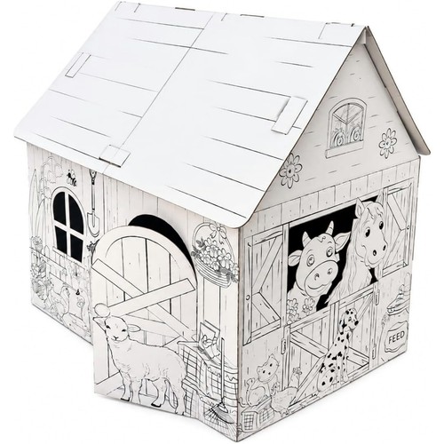 Malhaus spielhaus papphaus - spielhaus,