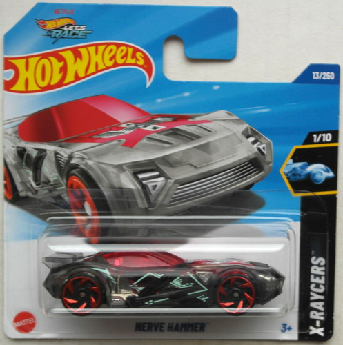 Hot wheels nerve hammer - hot,