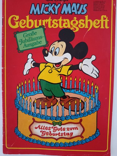 Große jubiläumsausgabe micky - große,