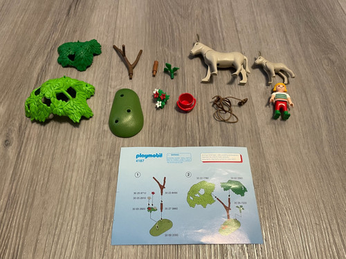 Playmobil 4187 esel mit - playmobil,