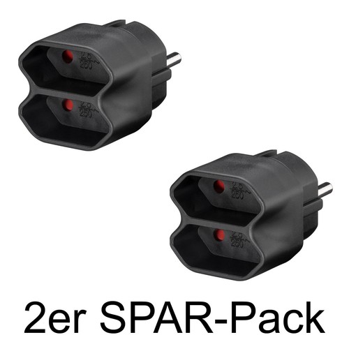 Stück fach eurobuchse - 2, 2-fach