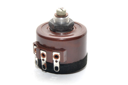 Vintage bakelite potentiometer - vintage,