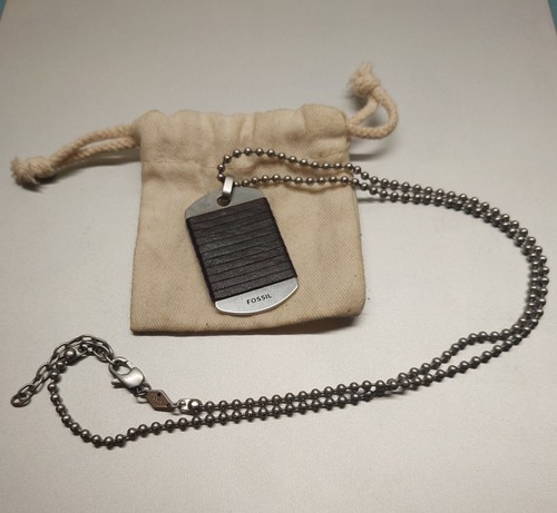 Fossil dog tag herren - fossil,