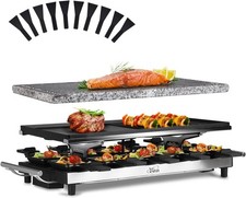 1500w raclette grill large - 1500w,