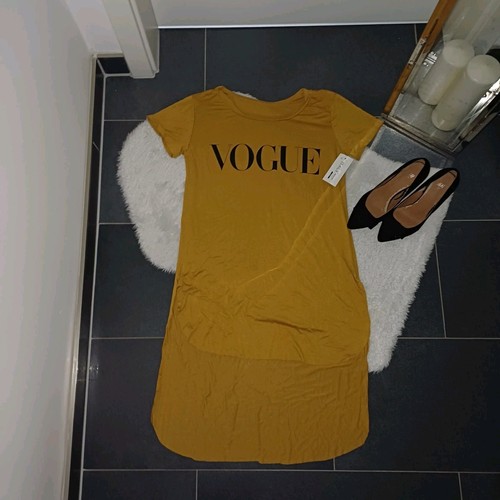 Neu sweatkleid 42 - l, curry