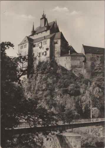 Burg kriebstein sachsen ddr - burg,