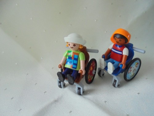 Playmobil kind rollstuhl - 1,