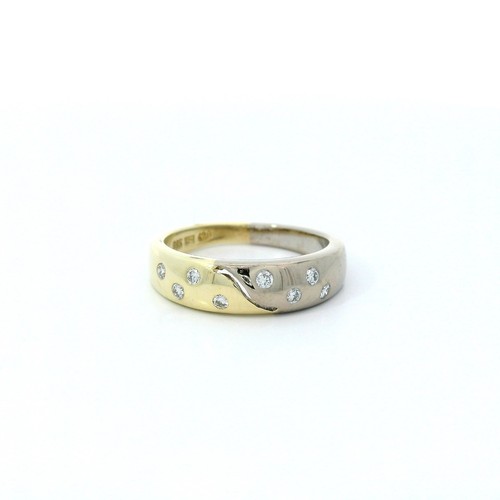 Damenring goldring bicolor - goldring,