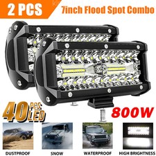 2 x 400W LED Fernscheinwerfer