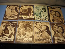 IFB-NF Konvolut 8 x Filmprogramme. Filme mit Clark Gable  1950-60.Jahre-Stars