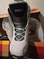 Snowboard Boots 39 atom, weiß/mintgrün/grau, 1x benutzt