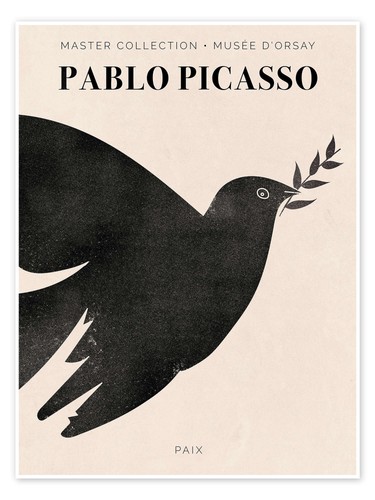 Poster pablo picasso paix - -,
