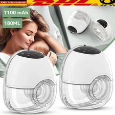 Muttermilch Doppel Milchpumpe Elektrisch Tragbar Freihändig Stillen Abpumpen Set