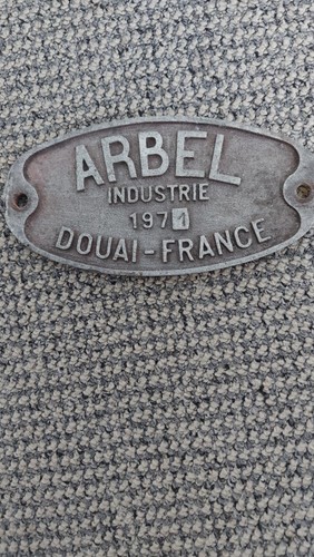 Arbel industrie 1971 - arbel,