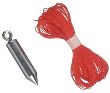 Senklot zylindrische Form