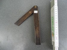 Alte Schmiege, Gradmesser, Winkelmesser, Holz, antik, altes Werkzeug