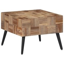 Couchtisch grau 55x55x40 - grau,