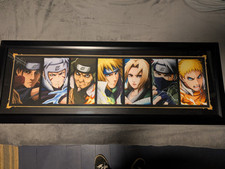 Naruto 7 Hokage gerahmtes