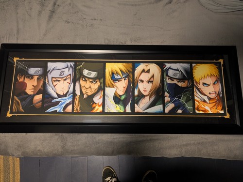 Naruto hokage gerahmtes - naruto,