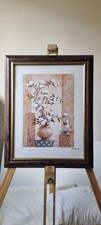 Wandbild mit holzrahmen - wandbild, von