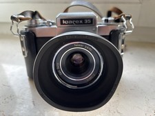 Zeiss Ikon Icarex 35 Analog SLR Kamera + Tessar 50mm f/2.8 Objektiv + 2 Suchern
