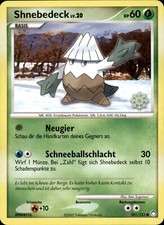 101/123 Shnebedeck ~ Schneeflocke Pokemon Karte   -- ob277