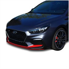 Spoilerspange Folie Rot Front