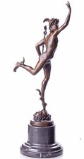 Bronzeskulptur Barocke Figur