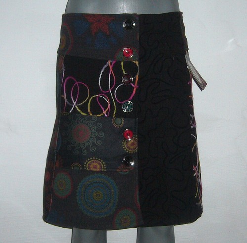 Wollrock wolle rock bunt - wolle,
