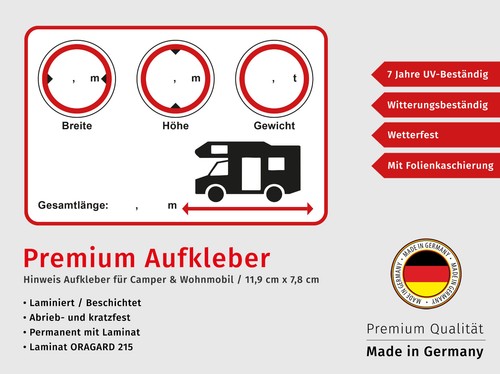 Aufkleber wohnmobil camper - wohnmobil,