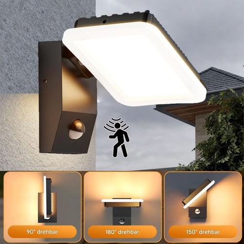 Led außenleuchte mit - led,