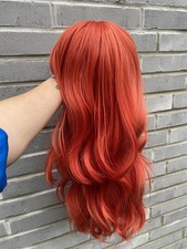 Damen Perücke rot Gelockt