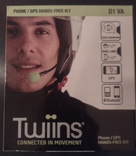 Twiin Gegensprechanlage, Bluetooth, GPS , Dual Link , Helm Motorrad Intercom